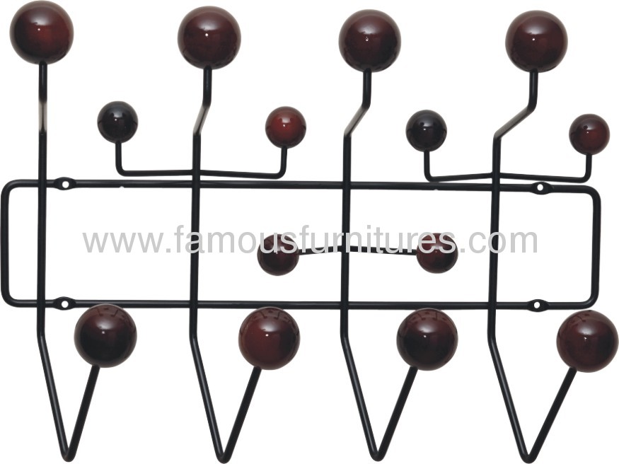 hang it all Fahion hangers for clothes Welded steel wire fame with PP balls Coat Hanger Wholesale