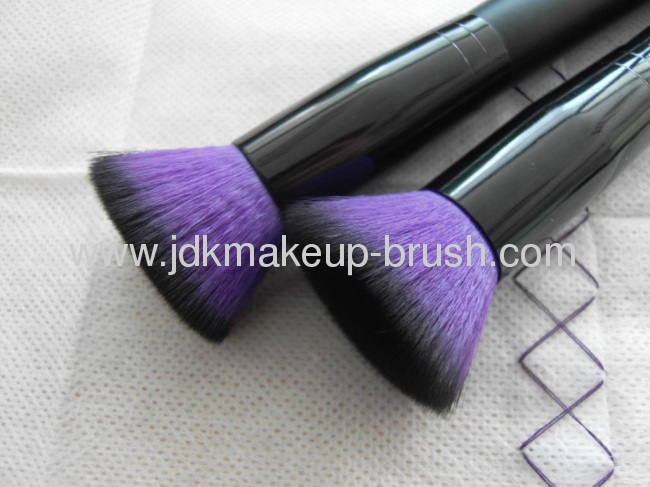 Flat Top Purple Duo Fiber Foundation Brush