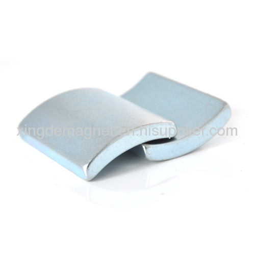 40SH NdFeB Rare Earth Magnets Arc used in Servo Motor