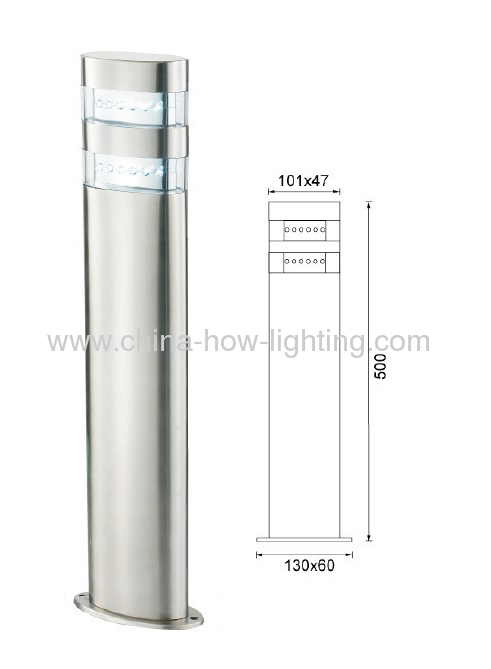 LED Garden Lamp IP44 with Multi-level lights with Epistar Chips by Steel Stainless Material