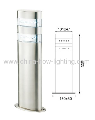 LED Garden Lamp IP44 with Multi-level lights with Epistar Chips by Steel Stainless Material