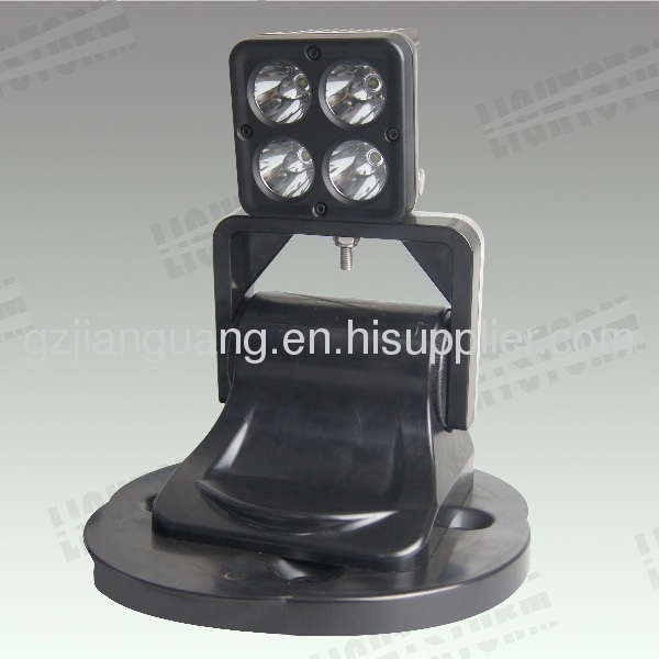 CAR Care 12V/24V DC LED Work Light 40W Remote Controller Magnetic Base Led searchlight 