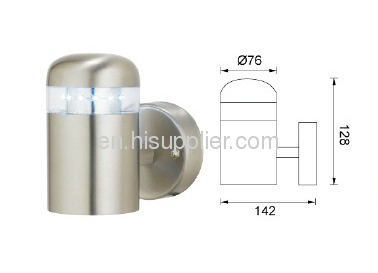 Surface Mounted LED Wall Lamp IP44 Steel Stainless Material with SMD Epistar Chips
