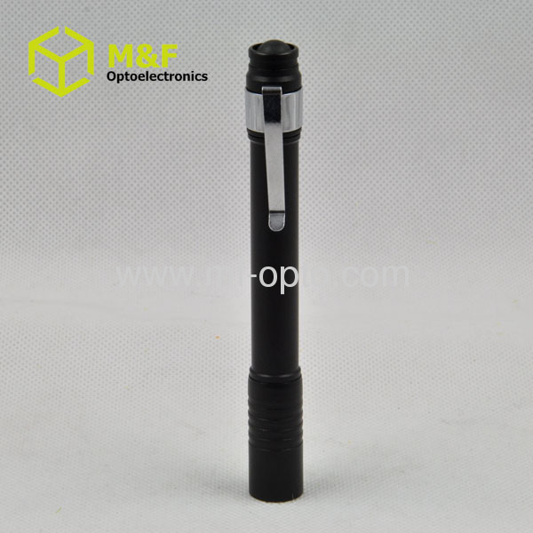 Aluminum strong clip medical pen light