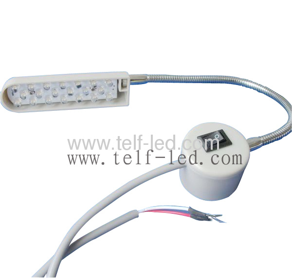 Supplier factroy 20pcs Flexible hose magnet Sewing machine light with 10pcs led source 