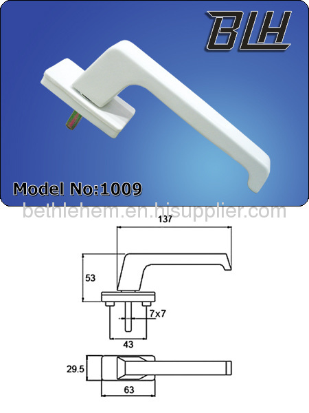 Rectangle Reversible Lever Window Handle