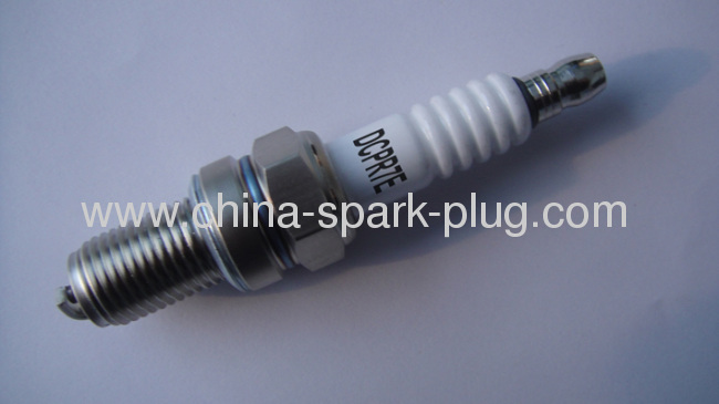 Nickel Traditional Spark PlugE-DCPR7, Matches With NGK DCPR7E, DENSO XU22EPR-U