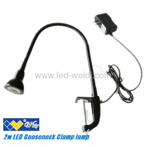 2W LED Project Flood Work Light Wall 5000k Exhibition gooseneck US plug 120v