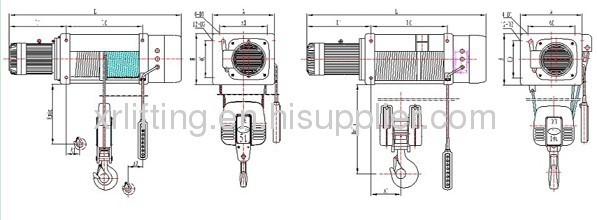 ZH Foot Mounted Hoist