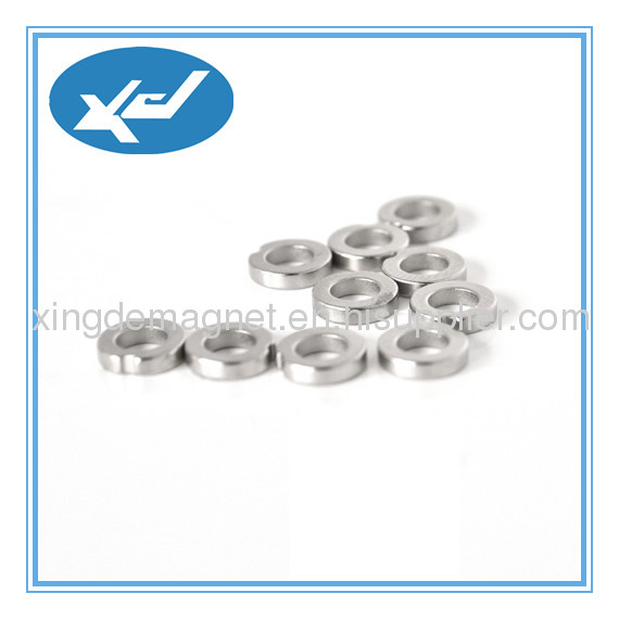 N35 Permanent magnet ring NiCuNi plated