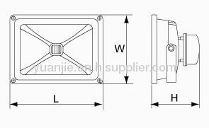 10w led floodlight IP65