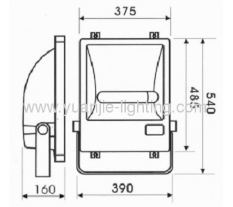 Highway 250w-400w lamp floodlight