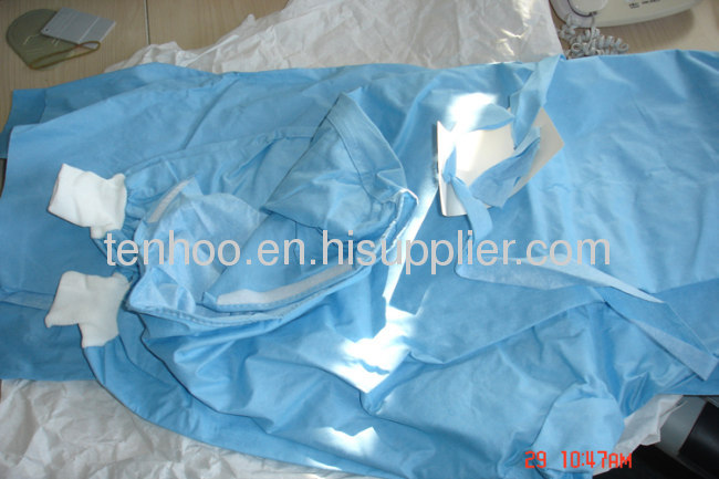 Sterile Spunlace Surgeons Gown