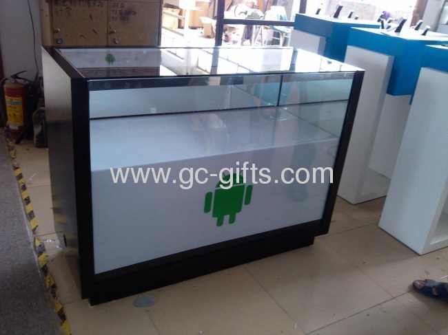 Lockable acrylic display showcases for watches