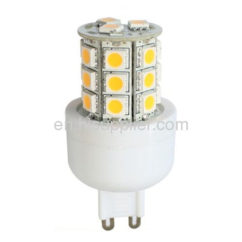 4.5W LED G9 Lamp Corn Lamp Replacing 40W Halogen Lamp with 5050SMD Epistar