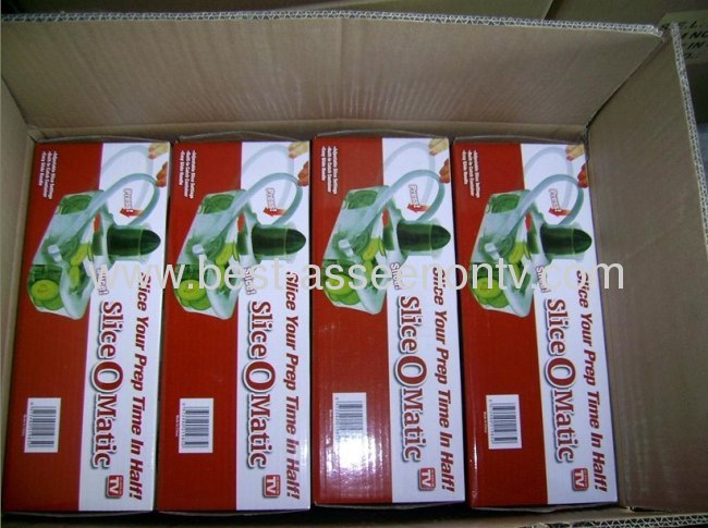 Slice O Matic FOOD SLICER New Fruit Vegetable Mandoline Knifeas seen on tv