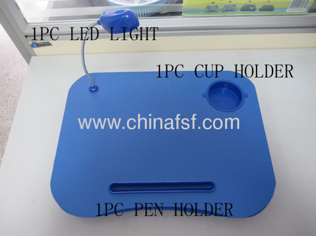 LAPTOP CUSHION WITH LED LIGHT/PORTABLE LAPTOP TABLE