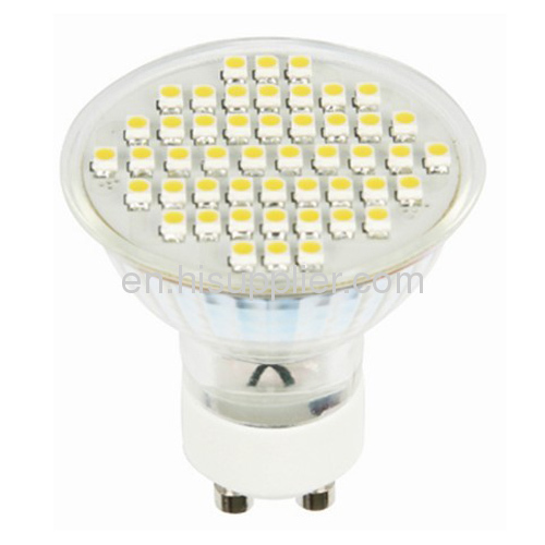 Dimmable GU10 LED Bulb Replacing 25W Halogen Lamp with 3528SMD Epistar Chips