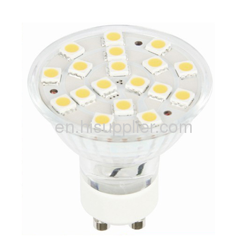 GU10 LED Lamp without Cover SMD Chips Replacing 30W Halogen Lamp