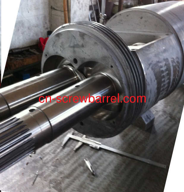 Conical Screw Barrel for Pipe, Profile, Plate Extrusion Machine 