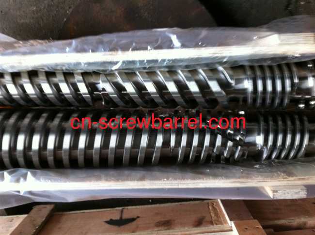 Cincinnati Battenfeld Extruder Conical Screw for PVC Pipe and Profile