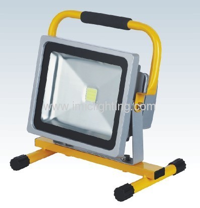 30W Aluminium COB LED Flood Light with portable bracket 