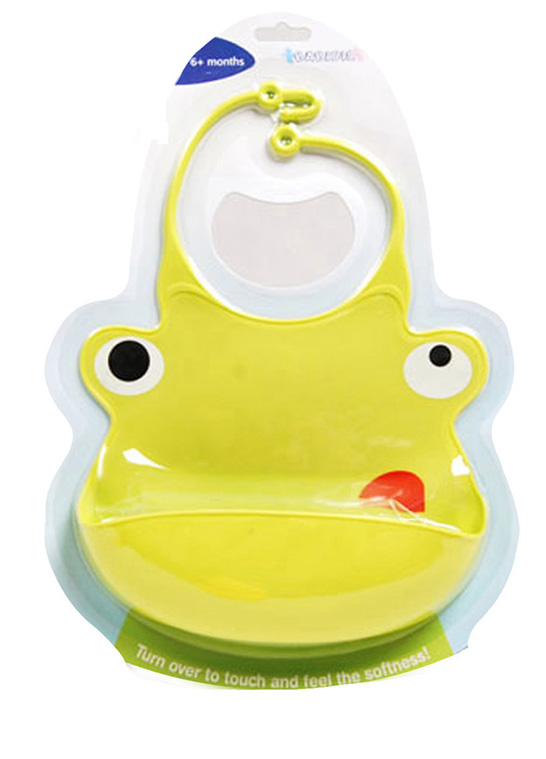 Fashion silicone baby bib for lovley children