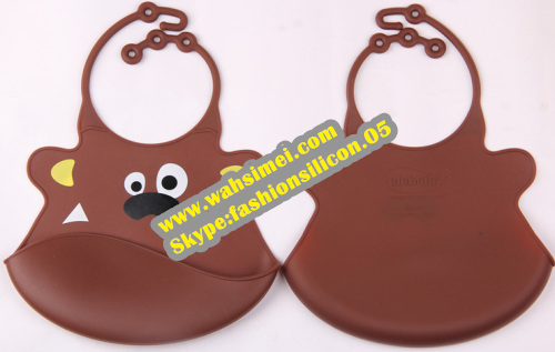 Silicon infant bibs,lovely baby bibs