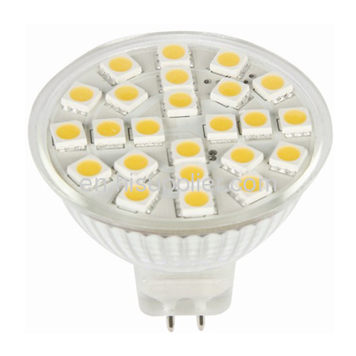 MR16 LED Lamp SMD Chips Glass without Cover Replacing Halogen Lamps