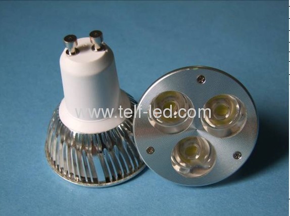 Dimmable 3X1W led lamp