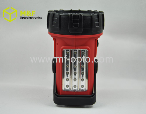 Portable spotlight 12v led lights rechargeable battery 