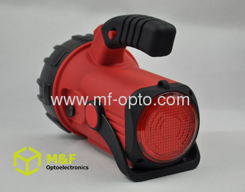 Portable spotlight 12v led lights rechargeable battery 