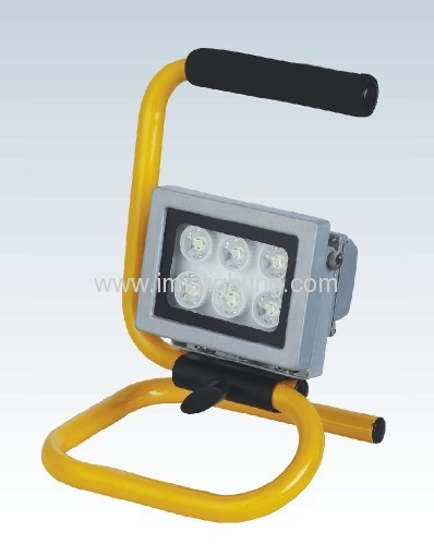 6W(6x1W) portable AluminiumLED Flood Light 