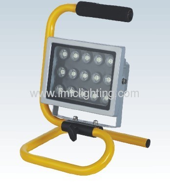 15W (15x1W) portable LED Flood Light with die-casting Aluminium body