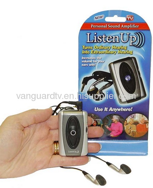 LISTEN UP/ Listen Up Sound Amplifier Use It Anywhere as seen on tv