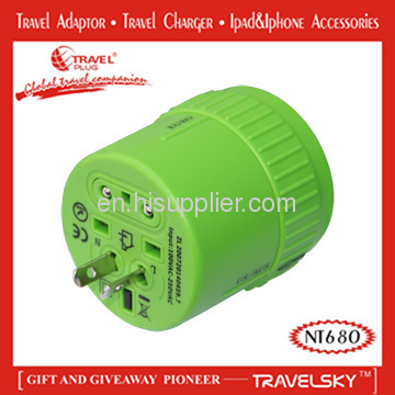 2013 the Most Attention Multifunctional Universal Adaptor as Corporate Gift for Travellers/Business man (NT680)