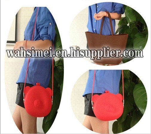 Silicon ladies handbag