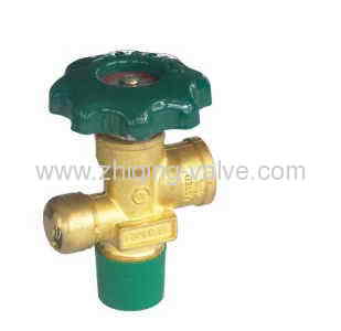 Brass cylinder valve With Safety, UL approved