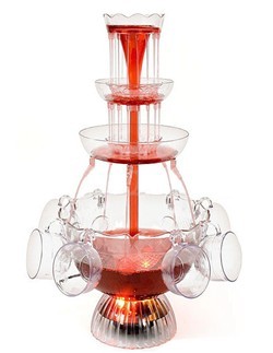  3 tiers Party cocktail wine fountain 