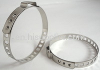  7mm & 9mmx Thickness : 0.6 mm Stainless Steel Ear Stepless clamps