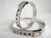  7mm & 9mmx Thickness : 0.6 mm Stainless Steel Ear Stepless clamps