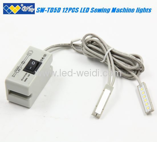 SW-TD-5D 12pcs LEDS Industrial Sewing Machine Led Lamp/LED lamp of sewing machine