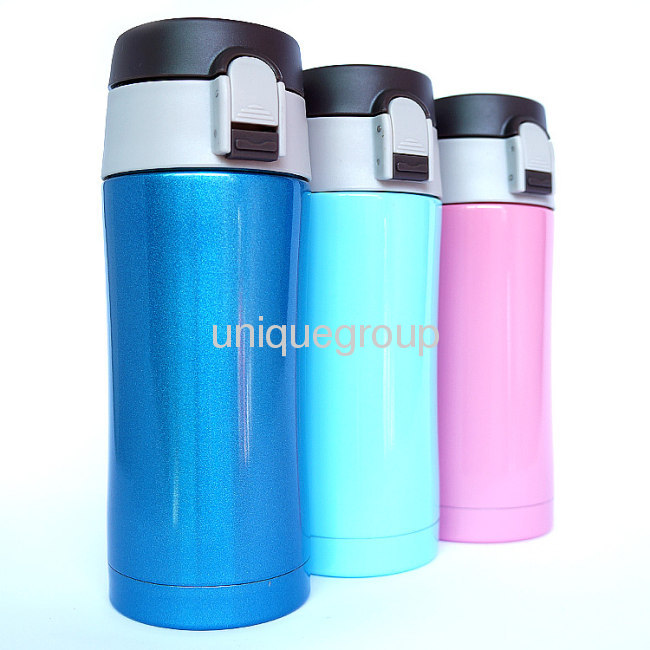 Vacuum Stainless Steel Flask Thermos Coffee Drink Travel Tumbler 350ml HOT/COLD