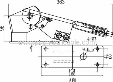 Handle Control for Road Roller Braking GJ1112A