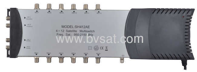 Universal Satllite switch 8 way stand-alone power supply