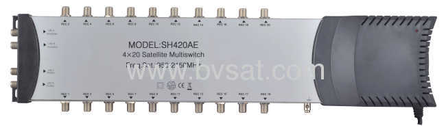Universal Satllite switch 8 way stand-alone power supply