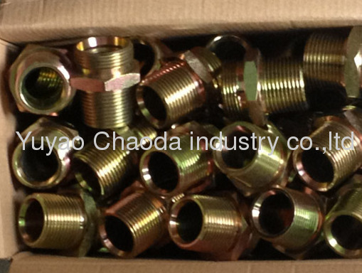  NPT MALE OF METRIC THREAD BITE TYPE TUBE FITTINGS 