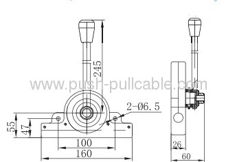 Handle Control Commutation for Dump Truck GJ1101