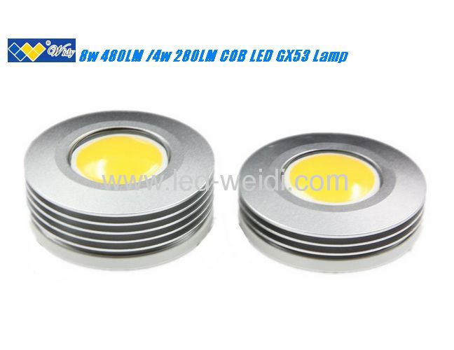 COB LED GX53 DOWNLIGHTS 2800K WARM WHITE CEILING LAMPS