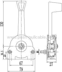 Handle Control Lever GJ1103C